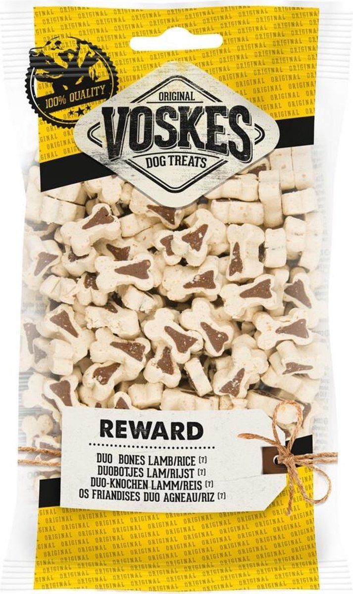 Voskes Training Lam en Rijst 200 gr (14 stuks)