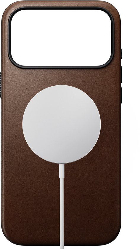 Nomad Modern Lederen Hoesje iPhone 17 Pro Max - Bruin