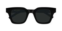 Saint Laurent Sl M157 Lunettes De Soleil Unisexe Noir Carrées Gris 47mm