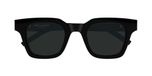 Saint Laurent Sl M157 Lunettes De Soleil Unisexe Noir Carrées Gris 47mm