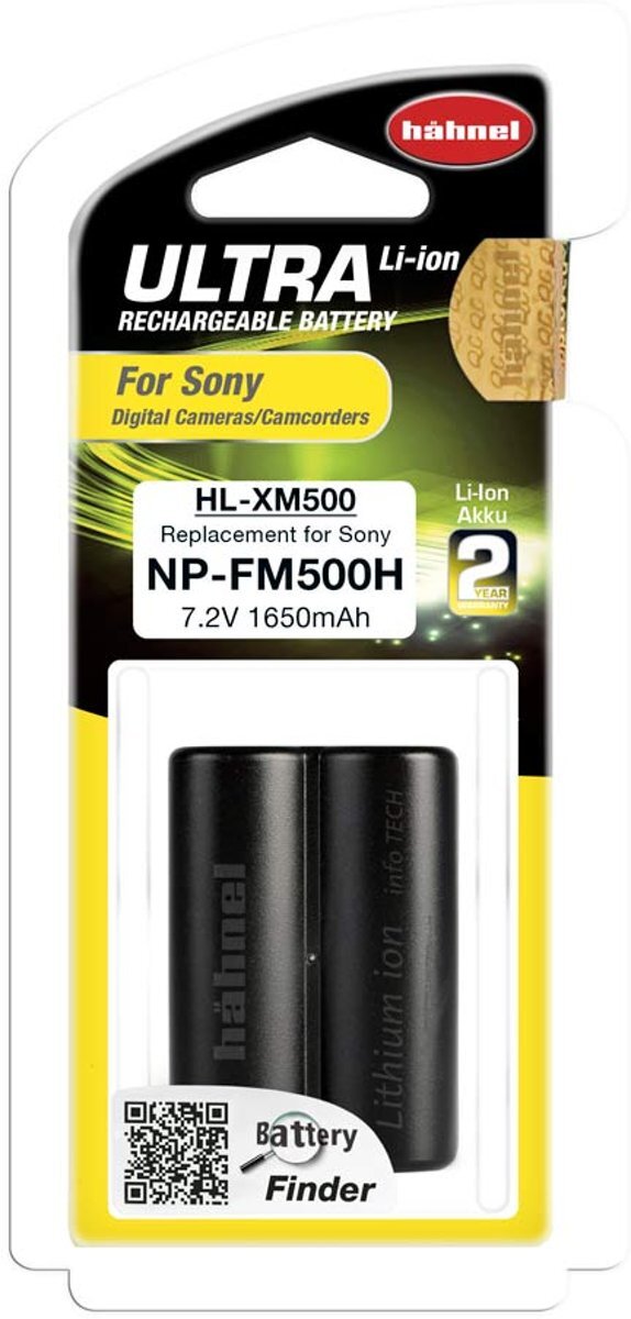 Hähnel HL-XM500 Ultra Li-Ion Accu voor Sony