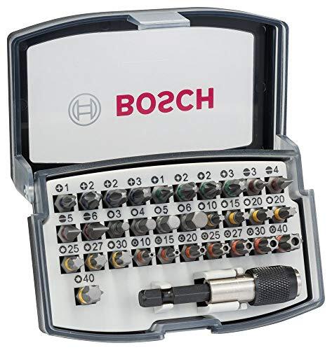 Bosch 32-delige schroefbitset (Extra Hart-schroefbit, accessoire schroefboormachine en schroevendraaier)