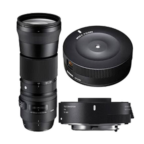 Sigma 150-600mm F/5-6.3 DG OS HSM Contemporary Canon + TC-1401 + USB Dock