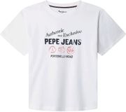 Pepe Jeans Carter T-shirt Met Korte Mouwen Wit 12 Years Jongen