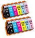 Epson Lot de 12 cartouches d'encre, type 378XL, pour Epson XP-8000/8500/8600/8700