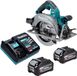 Makita HS 003 GU201 scie circulaire sans fil 40 V max. 190 mm sans balai + 2x batterie 4,0 Ah + chargeur