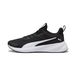 PUMA Sportschoen 'Flyer Lite 4' zwart / wit