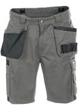 DASSY Tweekleurige holsterzakkenshort CEMENTGRIJS/ZWART - Maat 62