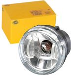 HELLA 2PT 010 102-111 Hybride-Dagrijverlichting - 90mm - 24V - Rond - Lenskleur: Transparent - LED lichtkleur: Wit - Stekker: AMP - Aan beide zijden - Aantal: 1