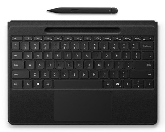 Microsoft Surface 8YU-00006 Toetsenbord QWERTZ Duits Bluetooth Zwart