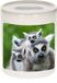 Bellatio Decorations Bol Dieren maki foto spaarpot 9 cm jongens en meisjes - Cadeau spaarpotten maki apen / ringstaartmaki liefhebber