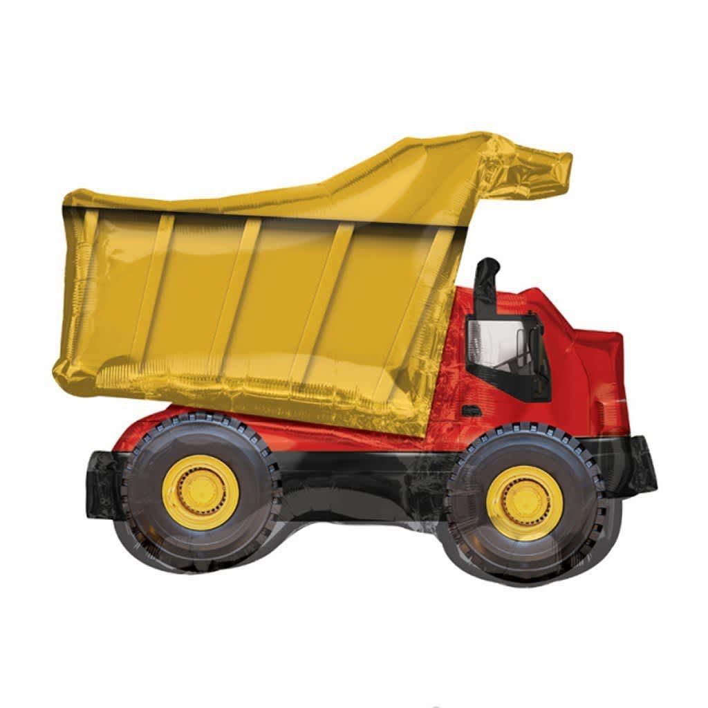 Amscan Ballon Folie Super Kiepwagen 81 X 63 CM