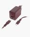 Fresh 'n Rebel 2WCC45DM Snellader - 45W - USB-C & USB-A - Deep Mauve