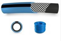 POLIX Tuyau pneumatique professionnel - Ø 10 mm - Bleu - 50 mètre