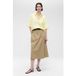 ZENGGI Paper Cotton Boxy Shirt Pale Yellow