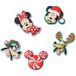 Crocs 5 stuks Mickey schoenbedels voor Kerstmis, meerkleurig, één maat