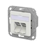 Metz Connect RJ45 Anschlussdose LSA++ UPk verkehr 130E381127-I