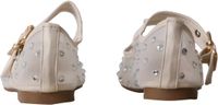 Super Mode M&M Mira Max ballerina met bandjes beige