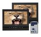 Nevir NVR-2778DVD-PDCU Draagbare DVD-speler met 10.1" LCD-scherm, Wandmontage, Zwart