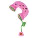 ZEZE Coussin pour chat en forme de téléphone rétro - Rose/vert