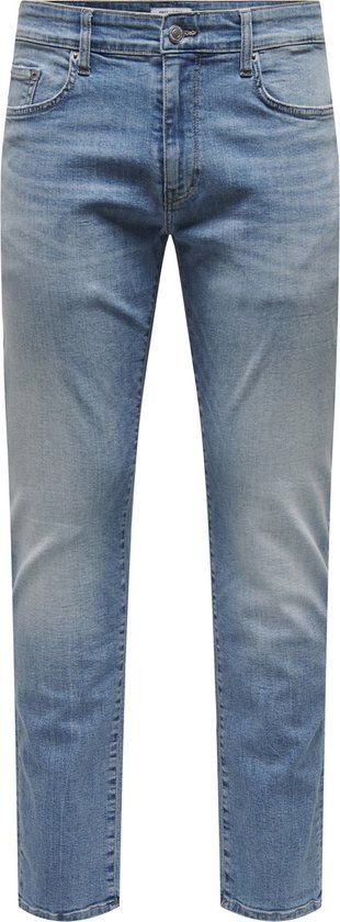 ONLY & SONS ONSWEFT REGULAR LMB 8264 AZG DNM NOOS Men's Jeans - Size W33 X L32 - Light Medium Blue Denim