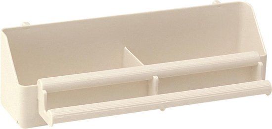 Ferplast Fpi 4514 Vogel Voerbak - Beige - Kunststof - Crème - One size