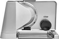 Ritter Solida 4 Duo Plus Elektrische all-purpose snijmachine & broodsnijmachine van massief metaal, Made in Germany
