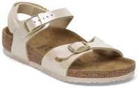 Birkenstock Rio AS Kids Birko-Flor Narrow Platte Sandalen Wit