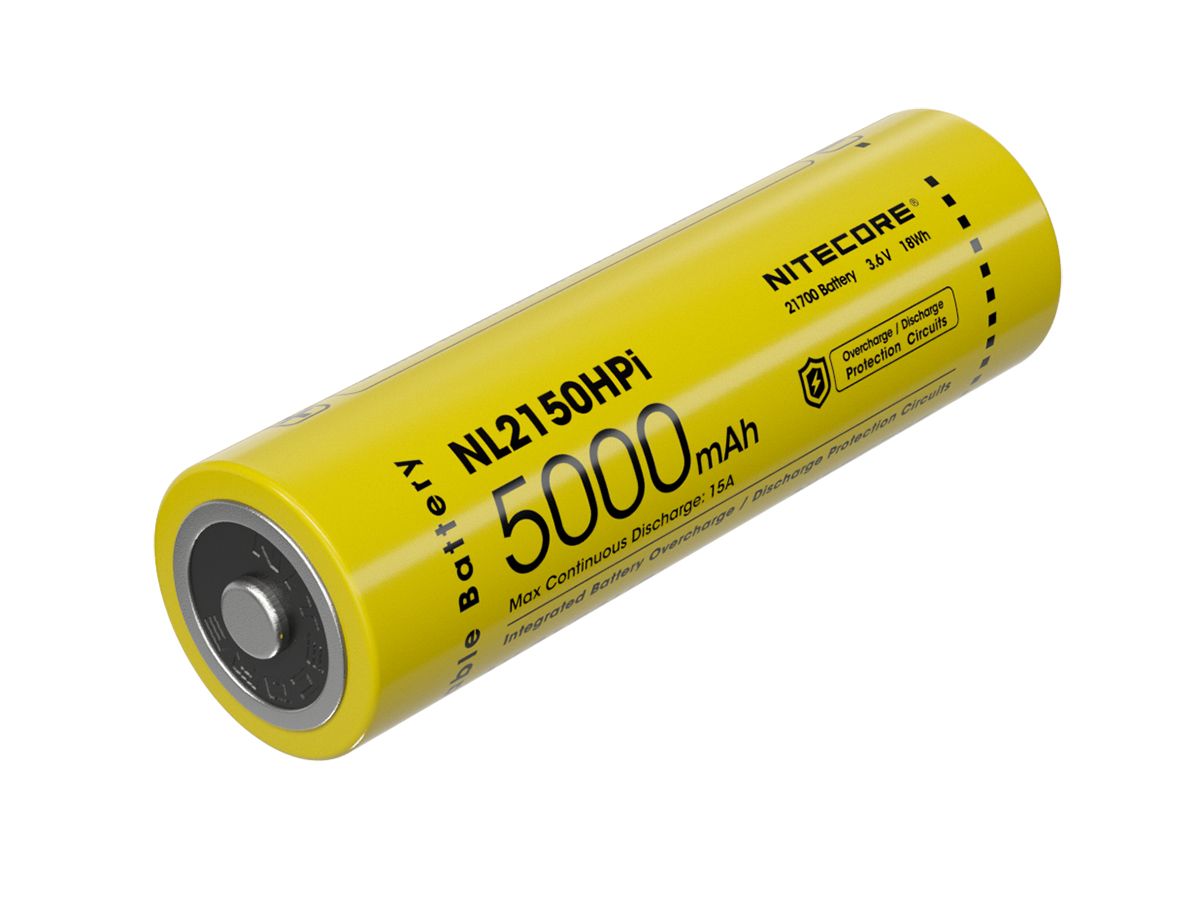 Nitecore NL2150HPi 21700 Li-Ion 5000mAh Rechargeable Battery