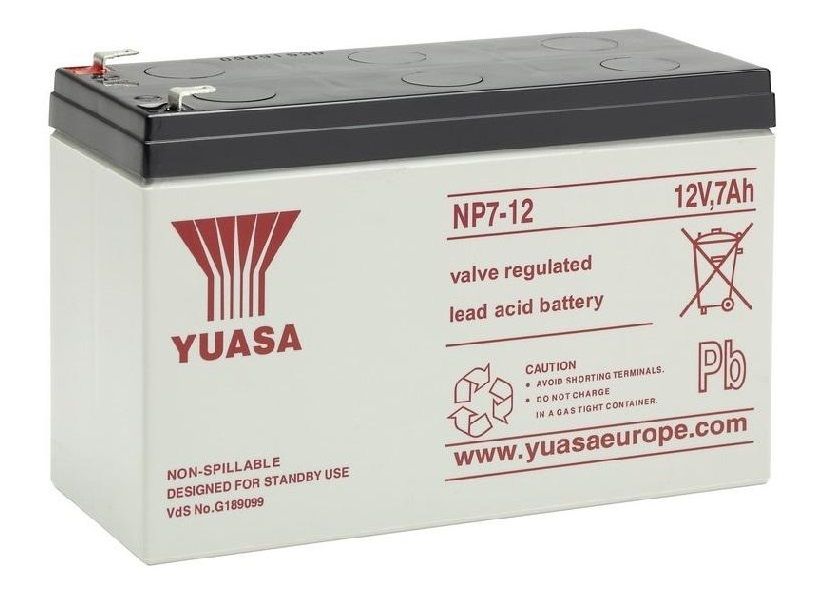 Yuasa NP7-12 - UPS-accu's - wit