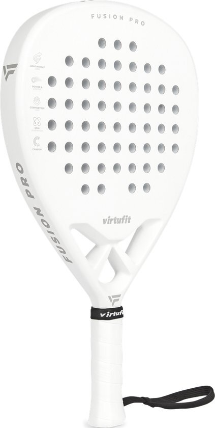 VirtuFit Fusion Pro Padel Racket - Wit - Silver