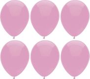 Haza Ballonnen verjaardag/thema feest - 200x stuks - roze - 29 cm