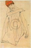 Your Decoration B.V. Kunstdruk Egon Schiele - Die Tänzerin 40x50cm