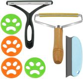 Azomor® Set complet de sept rouleaux dépilateurs pour vêtements et meubles