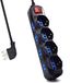 Ewent multiprise 12 voies - Schuko 10/16A - 8 ITA 10/16A - Prise 16A - Câble 1,5 m - Noir