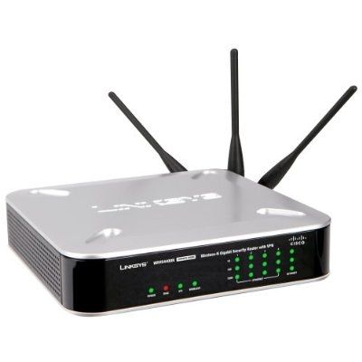 Cisco WRVS4400N Draadloze Router - Zwart/Zilver