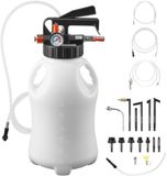 StarTech Latios Tandwieloliepomp - Pneumatisch ATF/Versnellingsbak Olievulapparaat - Capaciteit 8 L - HDPE-tank - Inclusief 15 ATF-adapters - Voor auto's en boten - Afzuigen en vullen