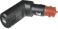 ProCar 67302100 Omknikbare dubbele USB-laadstekker