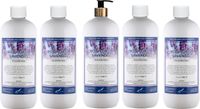 Claudius Cosmetics B.V. Lavendel Bodylotion 1 Liter - Set van 5 met Gouden Pomp