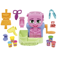 Play-Doh Haarsalon Speelset - Knutselset voor kinderen - Inclusief 6 potjes Play-Doh