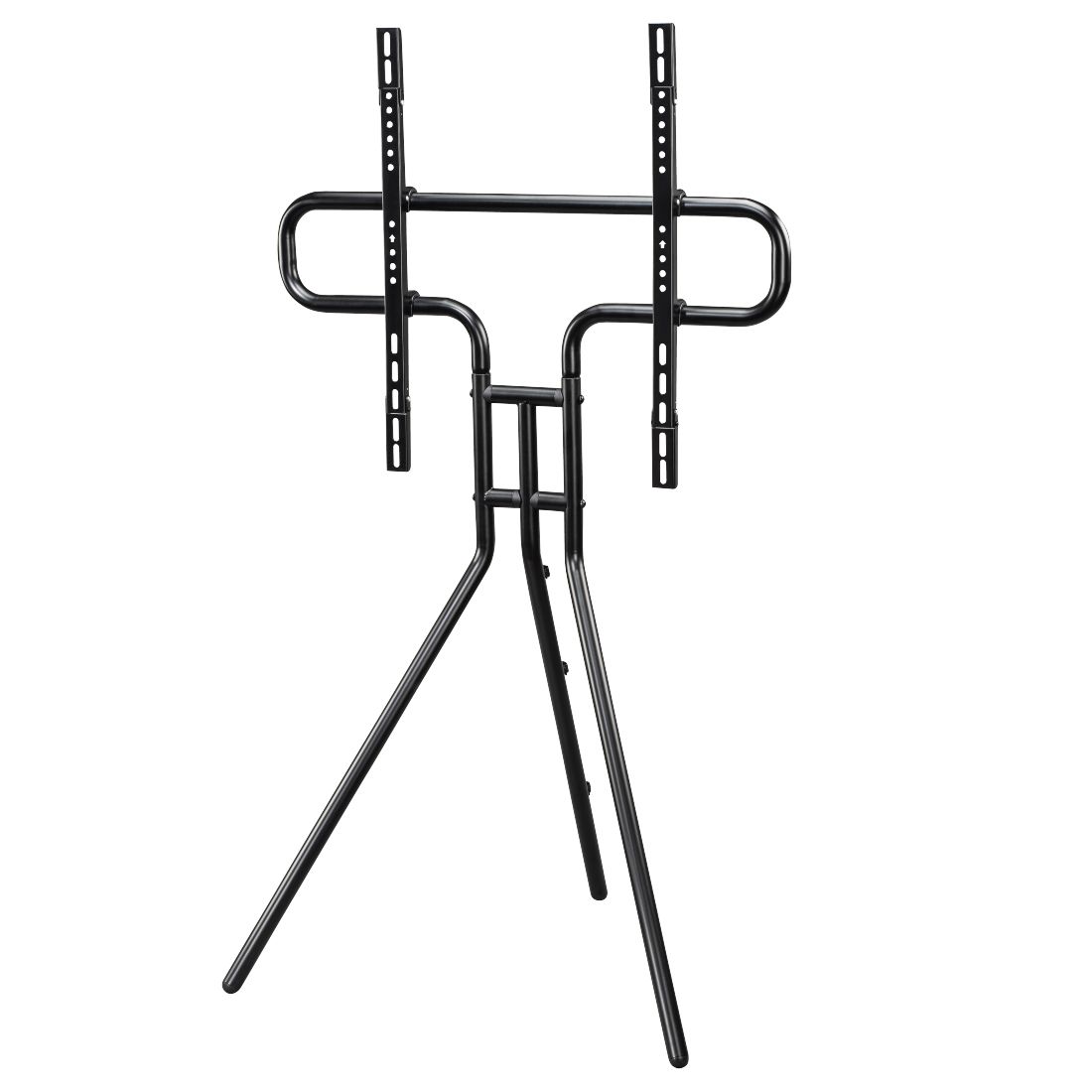 Hama 00118099 TV Stand - Black Metal Frame - Supports up to 102" TVs