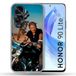 Versterkte Johnny Hallyday Moto Versterkte hoes voor Honor 90 Lite 5G Muziek