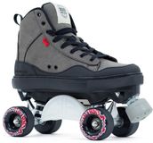 Rio Roller Ramp Skate Patins à roulettes pour adultes - Noir / Gris