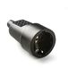 FAMATEL - Mobiel stopcontact | kunststof PVC | TT | 16A | 250 V | zwart
