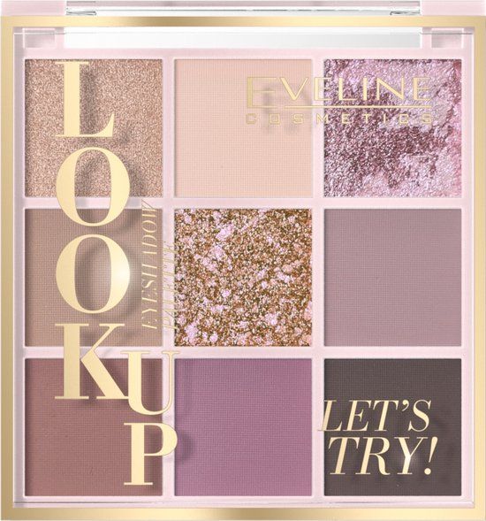 EVELINE Look Up 9 oogschaduwpalet Let's Try 10.8g