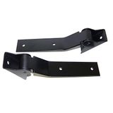 Rugged Ridge 11218.01 Achterklep Scharnier Kit, Zwart; 87-95 Jeep Wrangler YJ