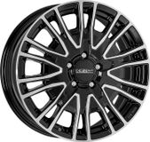 DEZENT KE dark, 7x17 pouces, 5x160 entraxe, ET 55, noir/poli