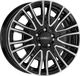 DEZENT KE dark, 7x17 pouces, 5x160 entraxe, ET 55, noir/poli