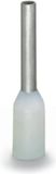 WAGO 216-201 Adereindhulzen 0.5 mm² Deels geïsoleerd Wit 1000 stuk(s)