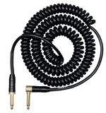 Cascha Advanced Line Gitaarkabel, krullend, zwart, 6m